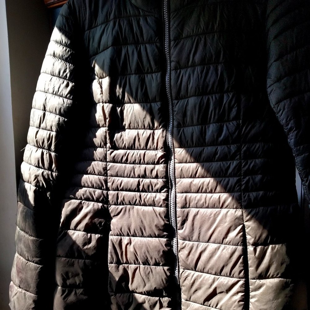 Military green quilted light puffer Point Zero - Picture 1 of 10